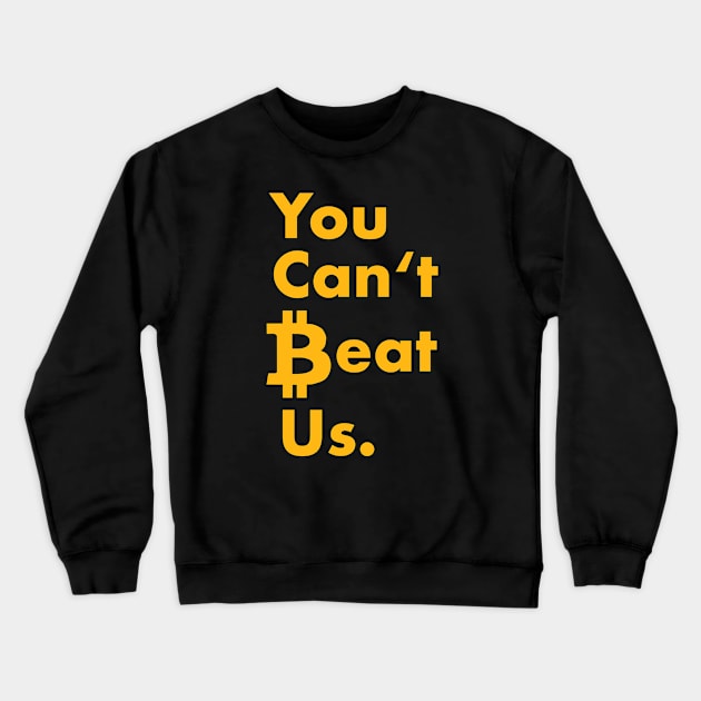 Bitcoin King. Crewneck Sweatshirt by Fanbros_art